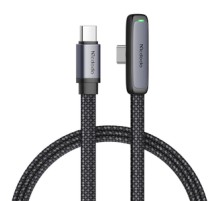 90 degree cable USB-C to USB-C Mcdodo CA-3360, 65W, 1.2m (black)