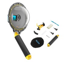 Waterpoof dome port Telesin for DJI Action 4 / 3