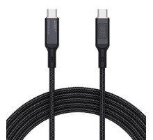 USB-C to USB-C Cable Aukey CB-MCC102, 100W, 1.8m (black)