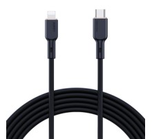 USB-C to Lightning Cable Aukey CB-SCL1, 27W, 1m (black)