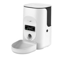Automatic pet feeder Dogness F17 4L with melanine bowl (white)