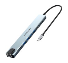 Docking Station Blitzwolf BW-TH5 10in1 USB-C (silver)