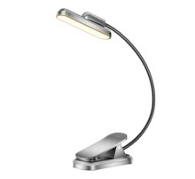 Wireless lamp Glocusent Rotatable Book Light, USB-C 1000mAh (Grey)