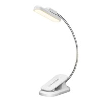 Wireless lamp Glocusent Rotatable Book Light, USB-C 1000mAh (White)