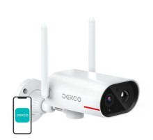 IP Outdoor camera with solar panel DEKCO DC8L