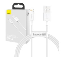 Baseus Superior Series Cable USB to Lightning, 2.4A, 1m (white)