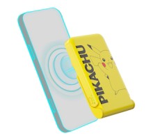 Magnetic powerbank OTL 5000 mAh, USB-C 15W, Pokemon Pikatchu with stand (yellow)