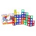 Magnetic tiles 3D Playmags 170 - 80 pcs set