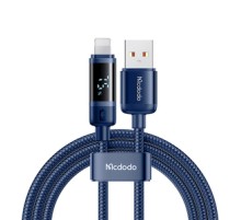 Mcdodo CA-5001 USB-A to Lightning cable, 100W, 1.2m (blue)