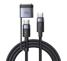 2-in-1 USB-C to USB-C + Magsafe 3 cable Mcdodo CA-0140, 2m (black)