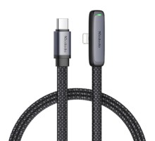 USB-C to lightning angle cable Mcdodo CA-3351,1.8m (black)