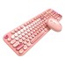MOFII Lovely 2.4G Wireless Keyboard + Mouse Set (Pink)