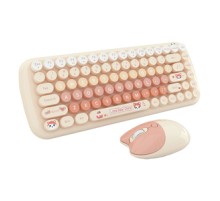 MOFII Candy New 2.4G Wireless Keyboard + Mouse Set (Orange)