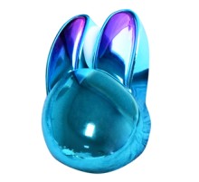 MOFII Wireless+Bluetooth Mouse Rabbit M6DM Chromed (Blue)