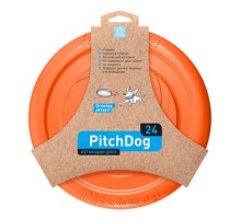 Flying disc PitchDog Waudog 24 cm, orange