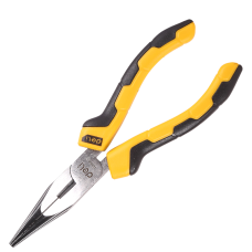 Long Nose Pliers 6" Deli Tools EDL2106 (yellow)