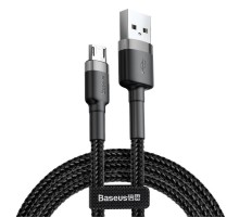 Baseus Cafule Micro USB cable 2.4A 0,5m (gray + black)