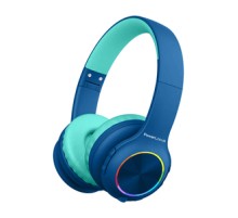 Wireless Headphones for kids PowerLocus PLED (navy&blue)