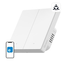 Smart wall switch SONOFF M5-2C-86W Matter (2-channel)