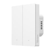 Smart wall switch SONOFF M5-2C-80W Matter (2-channel, to frame)