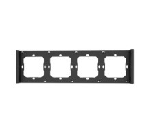 Frame for M5 80 smart wall switch 4-way quadruple SONOFF M5-4C-80-F (dim gray)