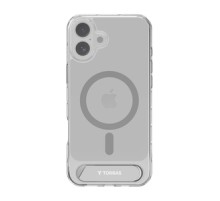 Torras Pstand Series Case for iPhone 16 Plus (transparent)