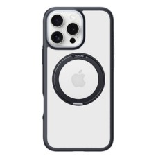Torras Ostand R Fusion Case for iPhone 16 Pro (Black)
