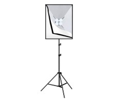 Studio set Puluz softbox 50x70cm, tripod, LED bulb 4 pcs PU5071EU
