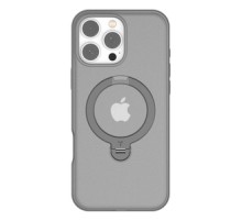 Torras Ostand Spin Case for iPhone 16 Pro Max (Gray)