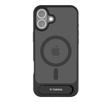 Etui Torras Pstand Series dla iPhone 16 (Czarne)
