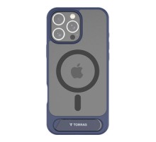 Torras Pstand Series Case for iPhone 16 Pro (Blue)