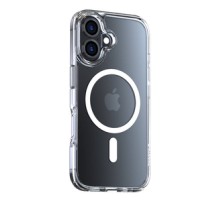 Torras Diamond-Mag Series Case for iPhone 16 (Transparent)
