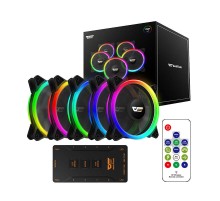 Computer Fan Set ARGB Darkflash DR12 Pro 5in1 120x120 (black)