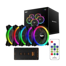 Computer Fan Set ARGB Darkflash DR12 Pro 5in1 120x120 (black)