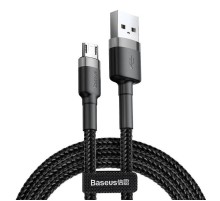 Baseus Cafule Micro USB cable 1.5A 2m (Gray + Black)