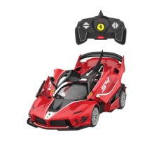 RASTAR Ferrari 1:18 FXXK remote-controlled RC car for self-assembly (red)