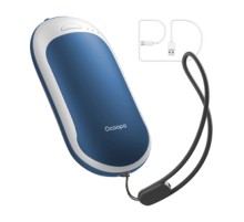 Ocoopa HotPal PD 5000 mAh hand warmer with powerbank function, USB-C white-blue