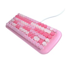 MOFII Candy M wired mechanical keyboard (pink)
