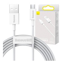 Baseus Superior Series Cable USB to micro USB, 2A, 2m (white)