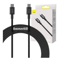 Baseus Superior Series Cable USB-C to USB-C, 100W, 1m (black)
