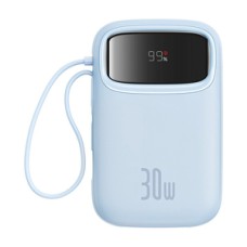 Powerbank Baseus QPow 2 10000mAh 30W 2xUSB-C (blue) Powerbank Baseus QPow 2 10000mAh 30W 2xUSB-C (blue)