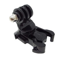 J-Hook 360-degree rotating clamp for sports cameras