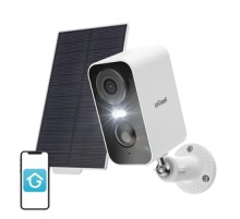 Wireless 3MP WiFi Outdoor Camera ieGeek ZS-GX3S white with solar panel