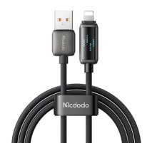 Mcdodo CA-5250 USB-A to Lightning cable, LED display, 1.2m