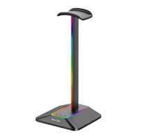 Headphone holder with USB New Bee NB-Z8 (RGB)