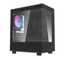 Darkflash DB330M computer case + 3 aRGB fans (black)