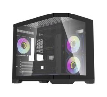 Darflash FT418 computer case + 6 aRGB fans (black)