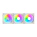 Darkflash Gauss G24 3-in-1 computer fans (white)