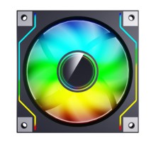 Darkflash DM20 computer fan (black)