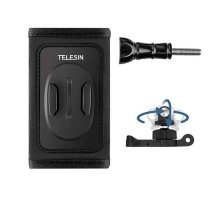 Telesin backpack strap mount with 360° J-hook mount for GoPro/Osmo Action (GP-BPM-005)